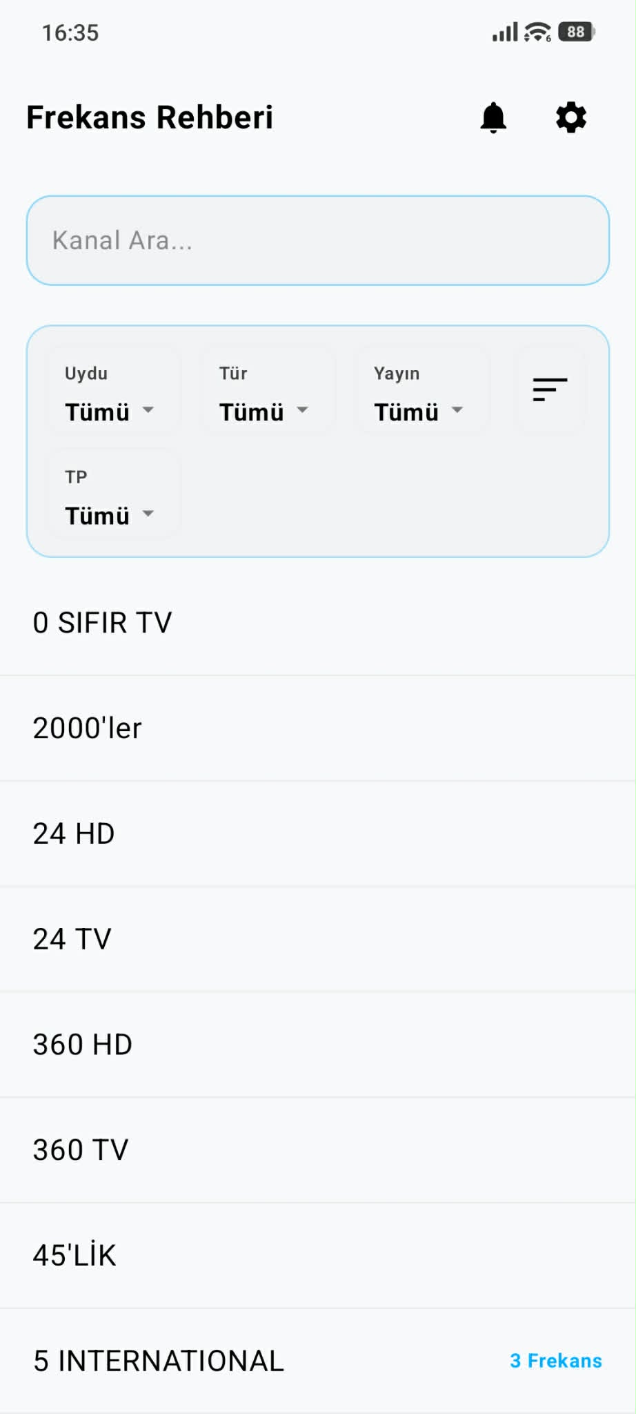 Frekans Rehberi ekran görüntüsü 3