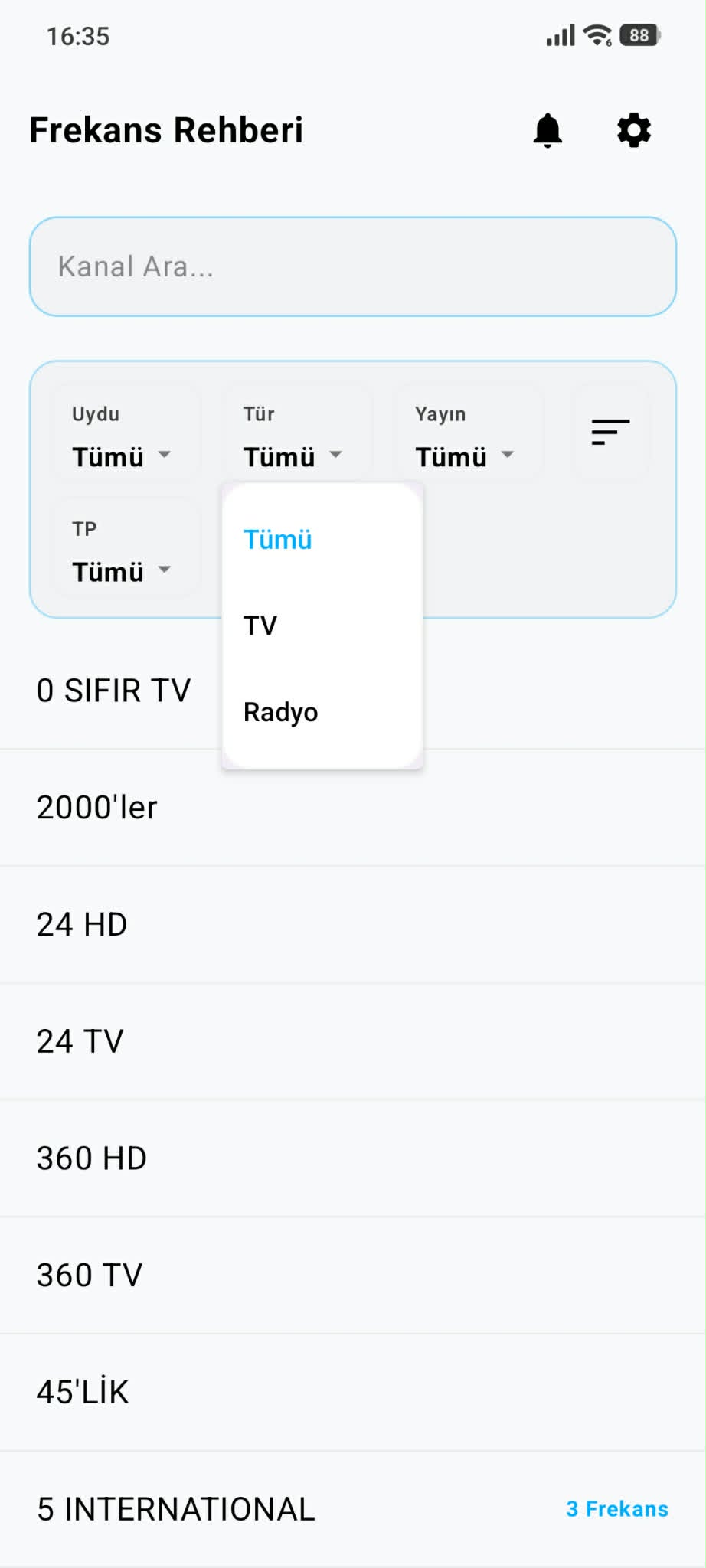 Frekans Rehberi ekran görüntüsü 5