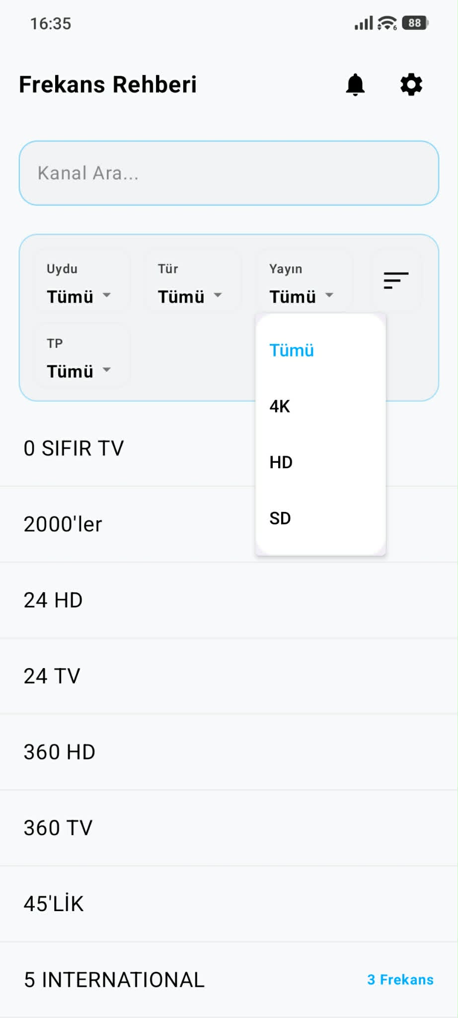 Frekans Rehberi ekran görüntüsü 6